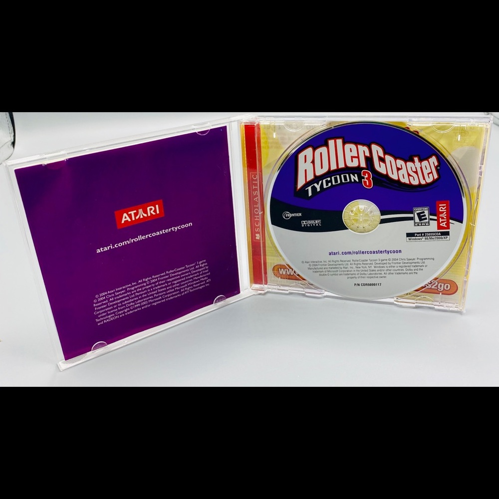 Atari Rollercoaster Tycoon 3 Game - Picture 3 of 4